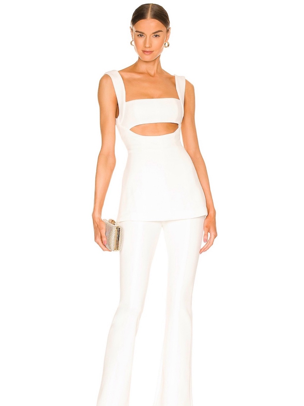 MISHA Costanza Jumpsuit Ivory